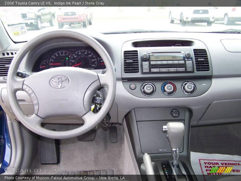 Indigo Ink Pearl / Stone Gray 2006 Toyota Camry LE V6