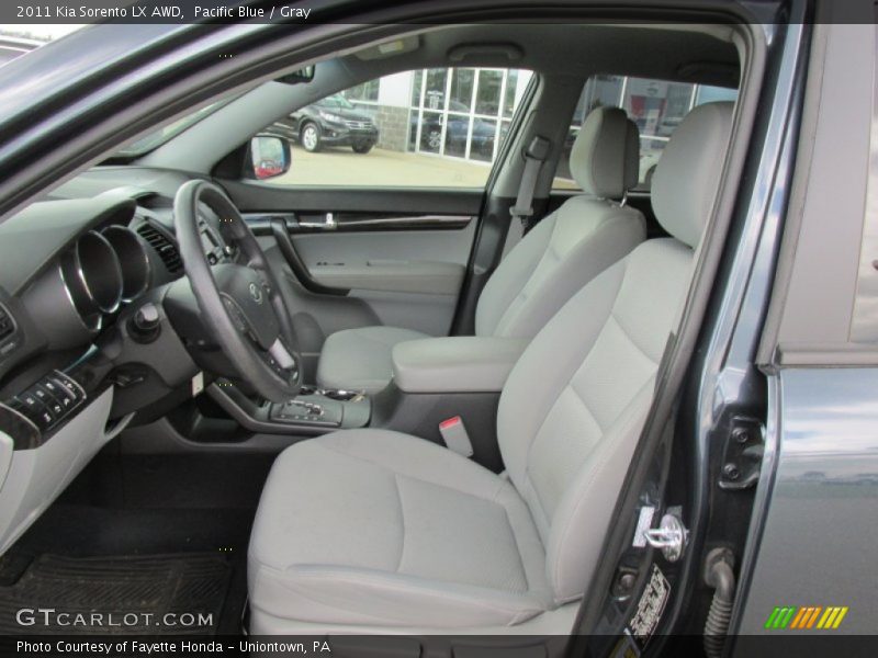 Pacific Blue / Gray 2011 Kia Sorento LX AWD