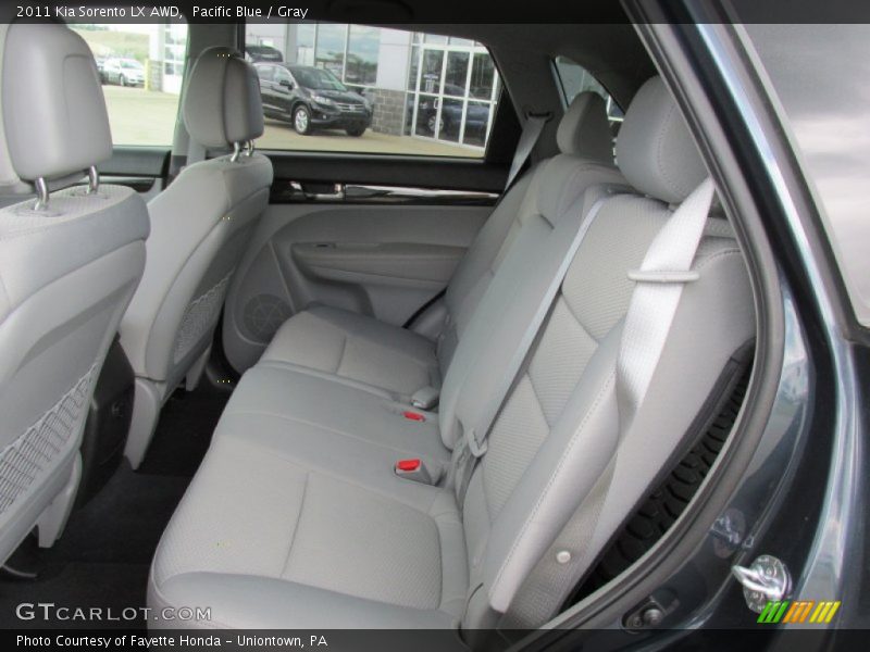 Pacific Blue / Gray 2011 Kia Sorento LX AWD
