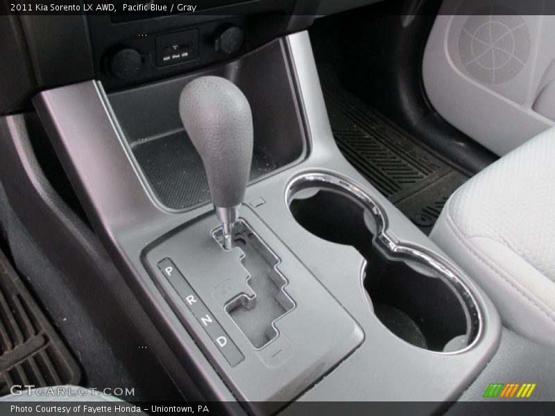 Pacific Blue / Gray 2011 Kia Sorento LX AWD