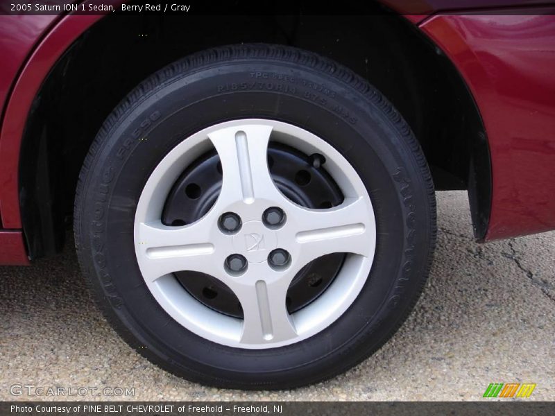 Berry Red / Gray 2005 Saturn ION 1 Sedan