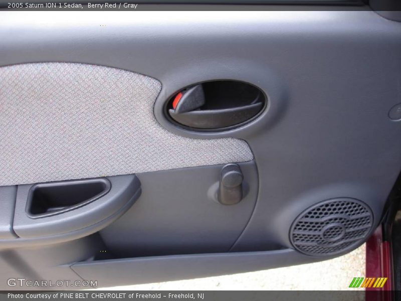 Berry Red / Gray 2005 Saturn ION 1 Sedan