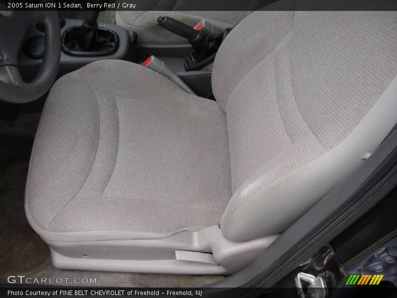 Berry Red / Gray 2005 Saturn ION 1 Sedan