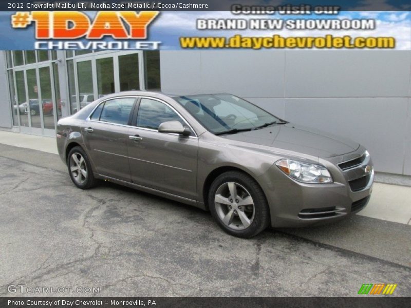 Mocha Steel Metallic / Cocoa/Cashmere 2012 Chevrolet Malibu LT