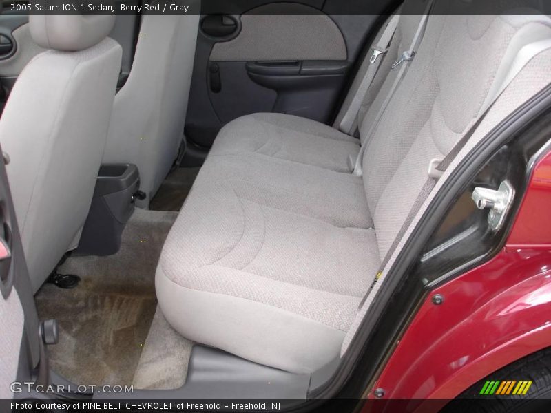 Berry Red / Gray 2005 Saturn ION 1 Sedan