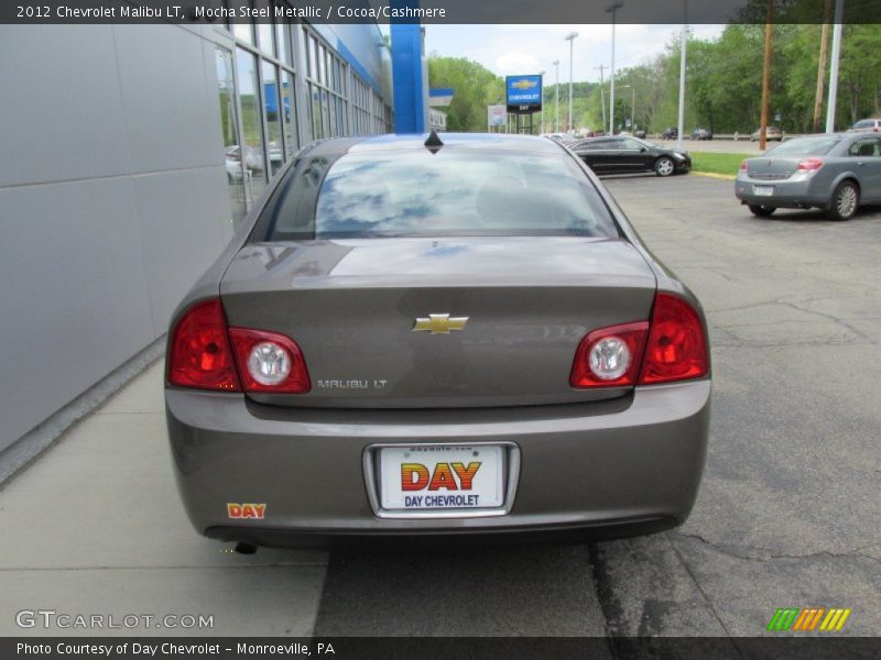 Mocha Steel Metallic / Cocoa/Cashmere 2012 Chevrolet Malibu LT
