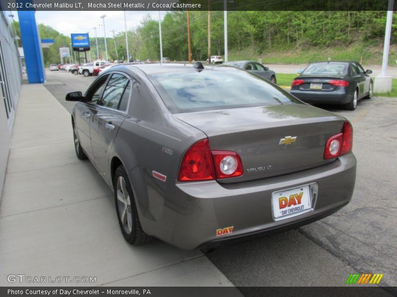 Mocha Steel Metallic / Cocoa/Cashmere 2012 Chevrolet Malibu LT