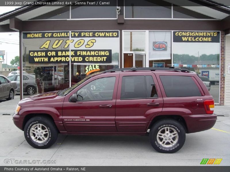 Sienna Pearl / Camel 1999 Jeep Grand Cherokee Limited 4x4