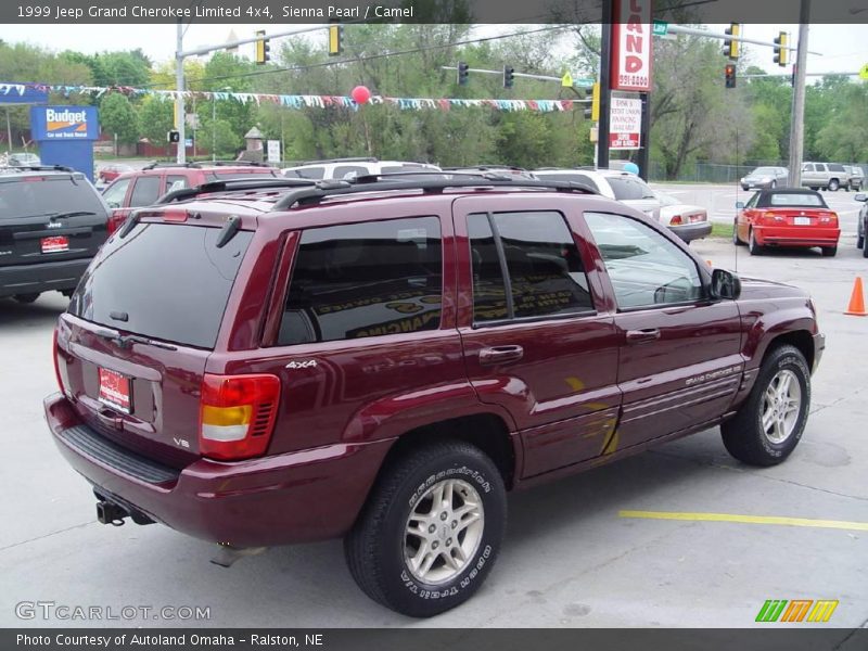 Sienna Pearl / Camel 1999 Jeep Grand Cherokee Limited 4x4