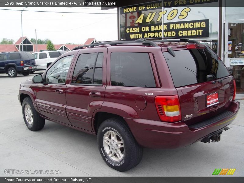 Sienna Pearl / Camel 1999 Jeep Grand Cherokee Limited 4x4