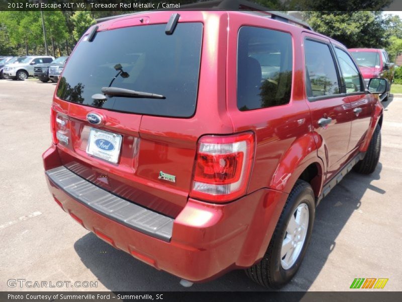 Toreador Red Metallic / Camel 2012 Ford Escape XLT V6