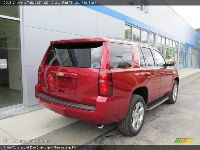 Crystal Red Tintcoat / Jet Black 2015 Chevrolet Tahoe LT 4WD