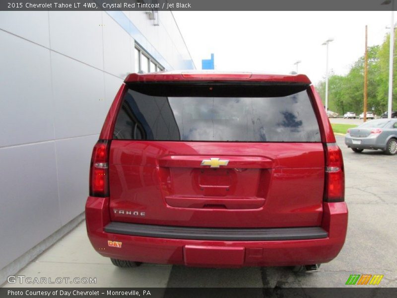 Crystal Red Tintcoat / Jet Black 2015 Chevrolet Tahoe LT 4WD