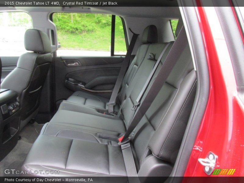 Crystal Red Tintcoat / Jet Black 2015 Chevrolet Tahoe LT 4WD