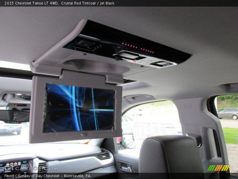 Crystal Red Tintcoat / Jet Black 2015 Chevrolet Tahoe LT 4WD