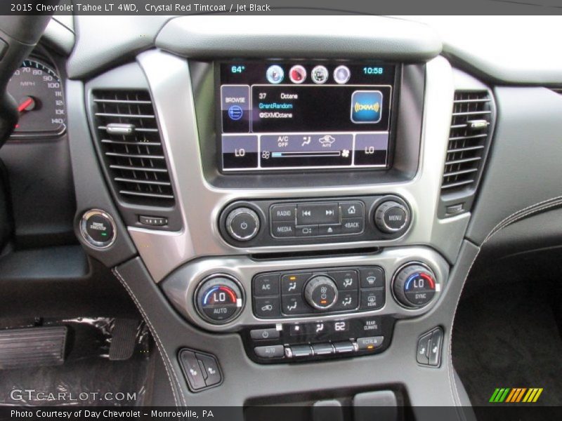 Crystal Red Tintcoat / Jet Black 2015 Chevrolet Tahoe LT 4WD