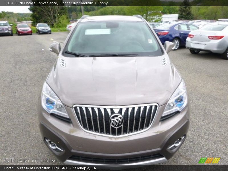 Cocoa Silver Metallic / Ebony 2014 Buick Encore Convenience
