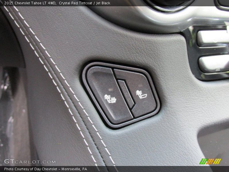 Crystal Red Tintcoat / Jet Black 2015 Chevrolet Tahoe LT 4WD
