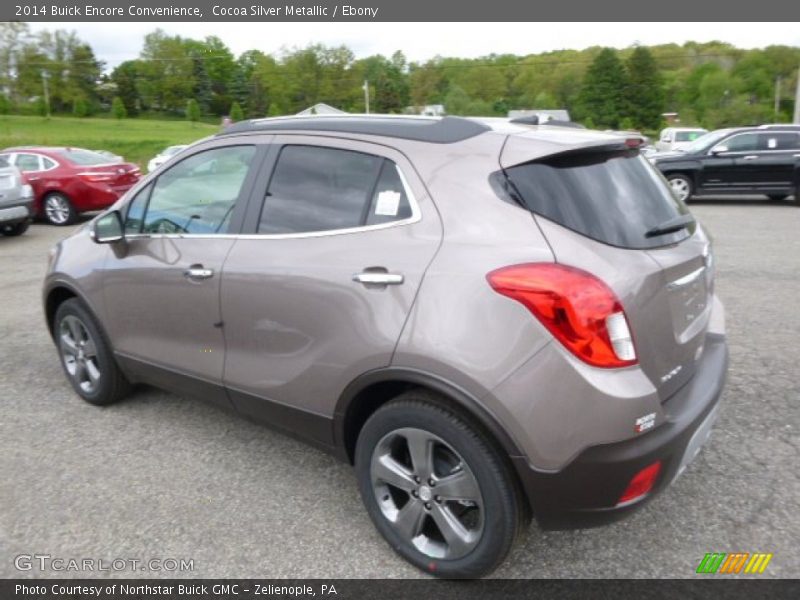 Cocoa Silver Metallic / Ebony 2014 Buick Encore Convenience