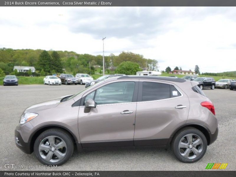 Cocoa Silver Metallic / Ebony 2014 Buick Encore Convenience