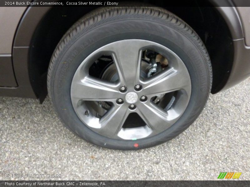 Cocoa Silver Metallic / Ebony 2014 Buick Encore Convenience