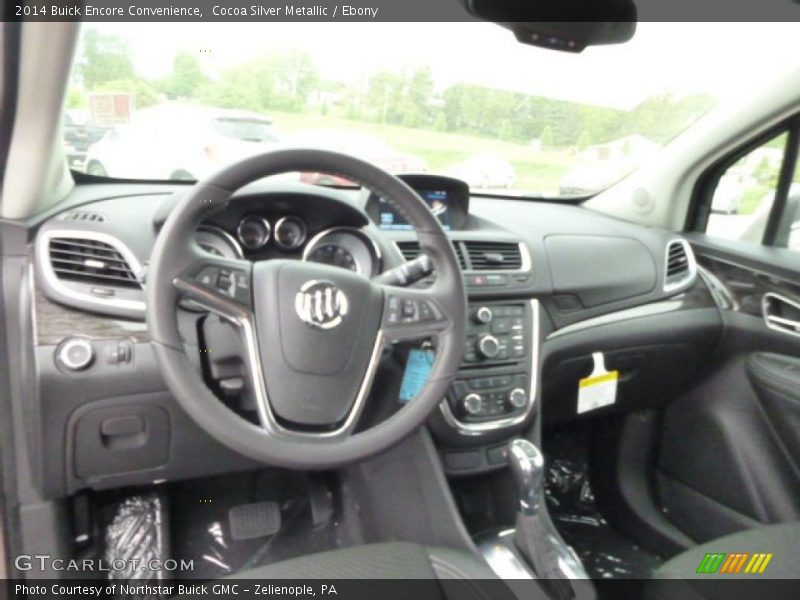 Cocoa Silver Metallic / Ebony 2014 Buick Encore Convenience