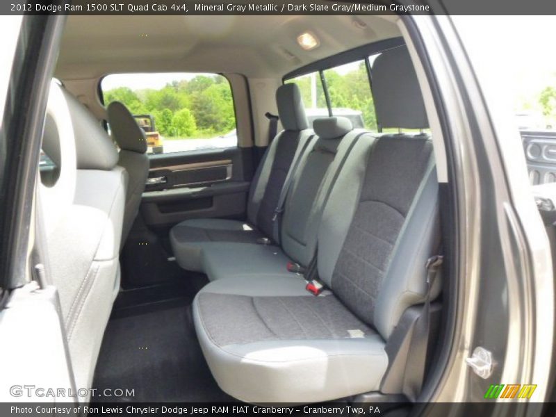 Mineral Gray Metallic / Dark Slate Gray/Medium Graystone 2012 Dodge Ram 1500 SLT Quad Cab 4x4