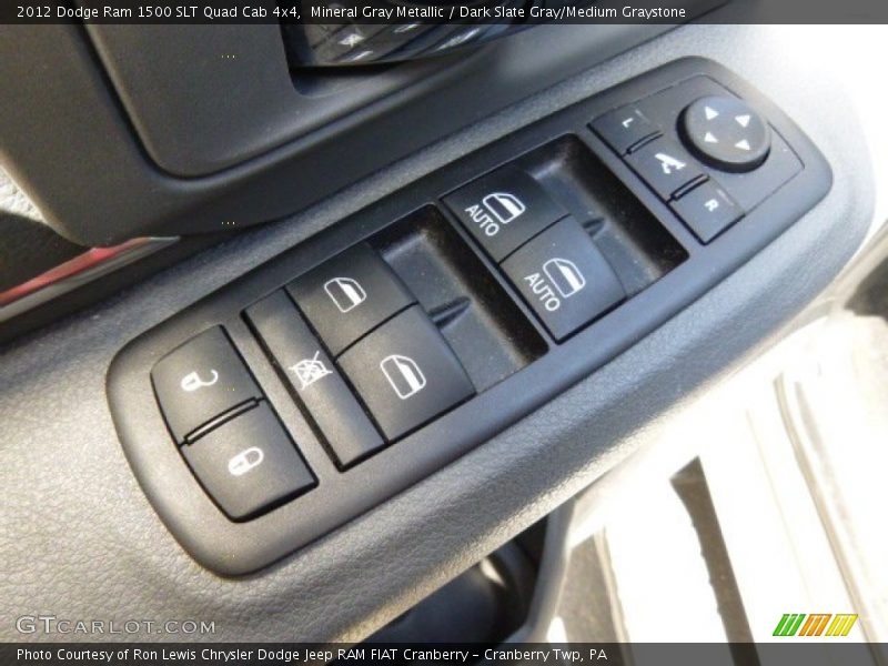 Mineral Gray Metallic / Dark Slate Gray/Medium Graystone 2012 Dodge Ram 1500 SLT Quad Cab 4x4