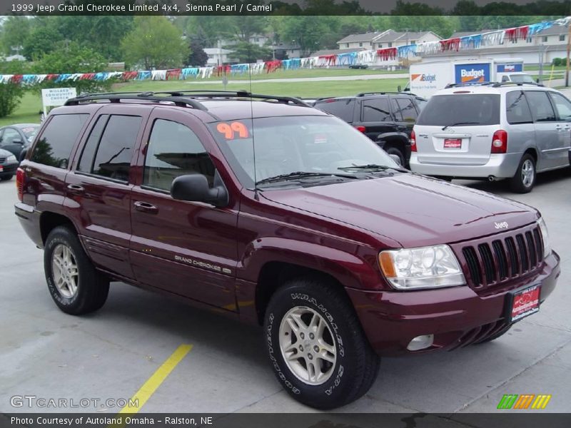 Sienna Pearl / Camel 1999 Jeep Grand Cherokee Limited 4x4
