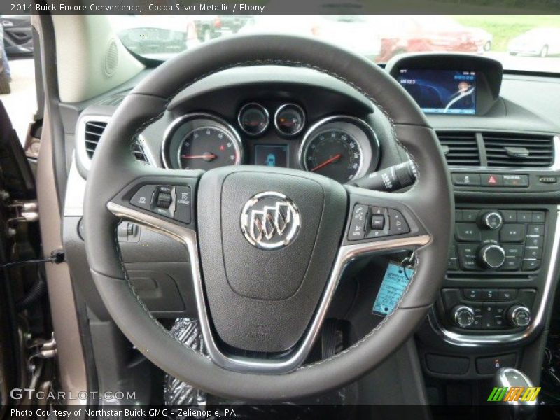 Cocoa Silver Metallic / Ebony 2014 Buick Encore Convenience