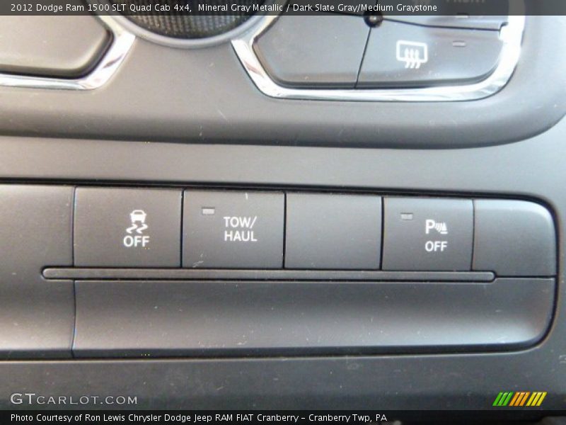 Mineral Gray Metallic / Dark Slate Gray/Medium Graystone 2012 Dodge Ram 1500 SLT Quad Cab 4x4
