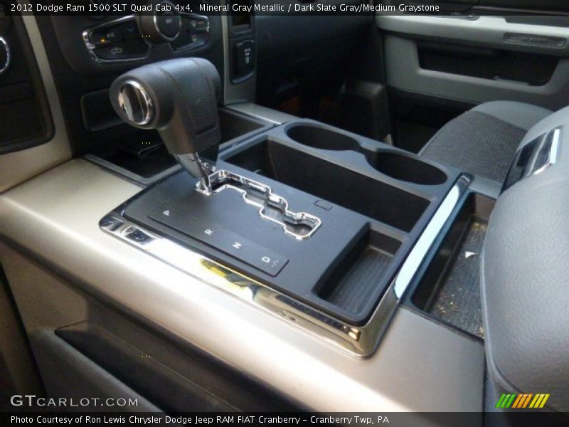 Mineral Gray Metallic / Dark Slate Gray/Medium Graystone 2012 Dodge Ram 1500 SLT Quad Cab 4x4