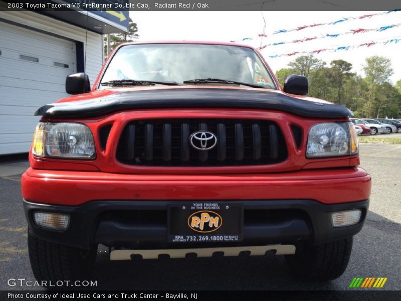 Radiant Red / Oak 2003 Toyota Tacoma V6 PreRunner Double Cab