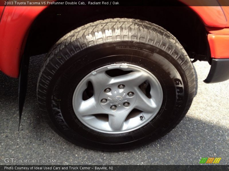 Radiant Red / Oak 2003 Toyota Tacoma V6 PreRunner Double Cab