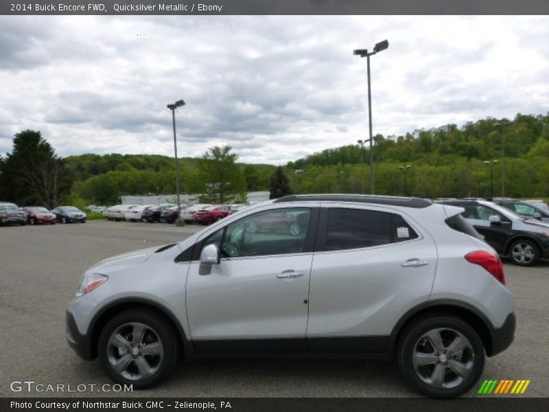 Quicksilver Metallic / Ebony 2014 Buick Encore FWD