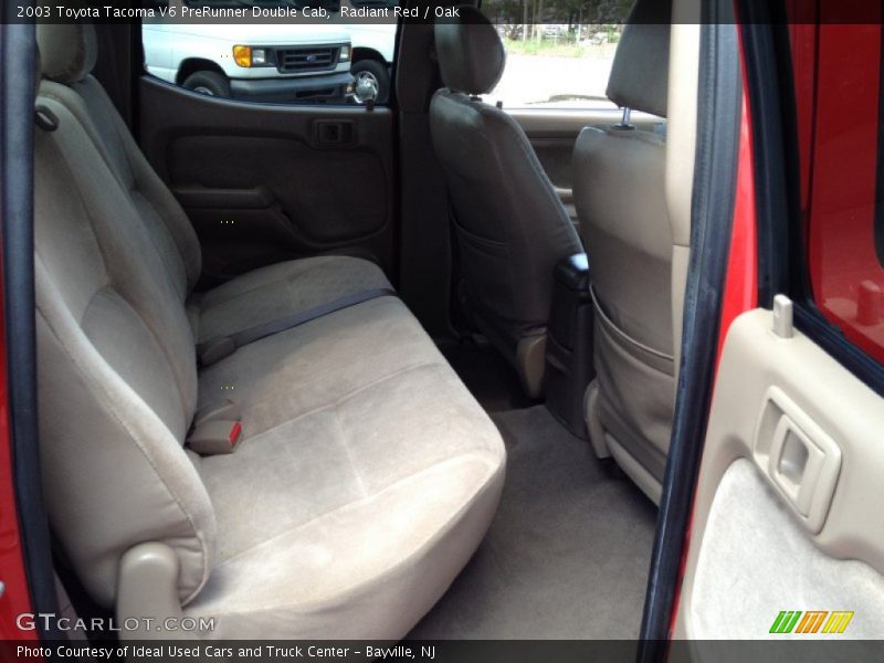 Radiant Red / Oak 2003 Toyota Tacoma V6 PreRunner Double Cab
