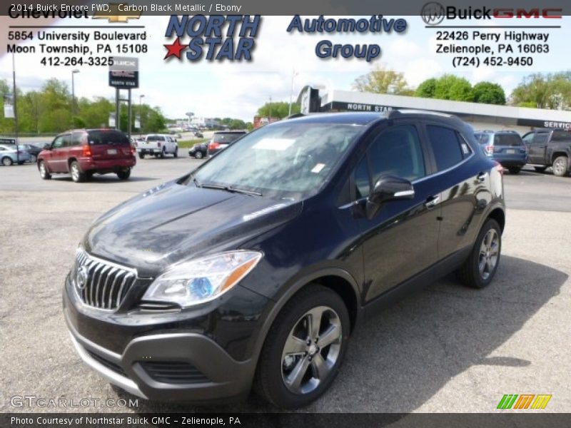 Carbon Black Metallic / Ebony 2014 Buick Encore FWD