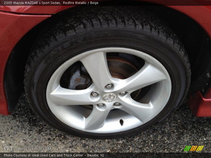 Redfire Metallic / Beige 2005 Mazda MAZDA6 s Sport Sedan