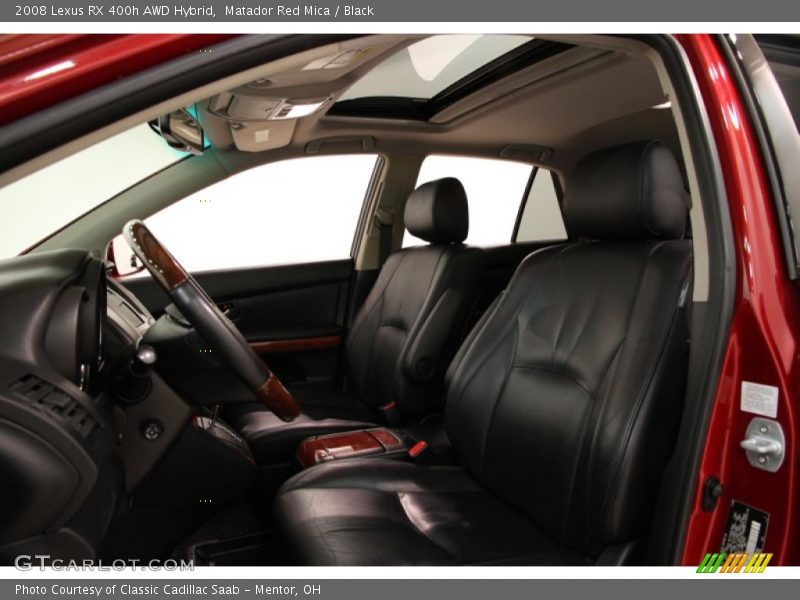 Matador Red Mica / Black 2008 Lexus RX 400h AWD Hybrid