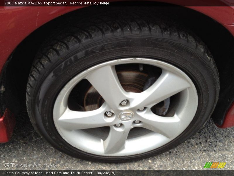 Redfire Metallic / Beige 2005 Mazda MAZDA6 s Sport Sedan