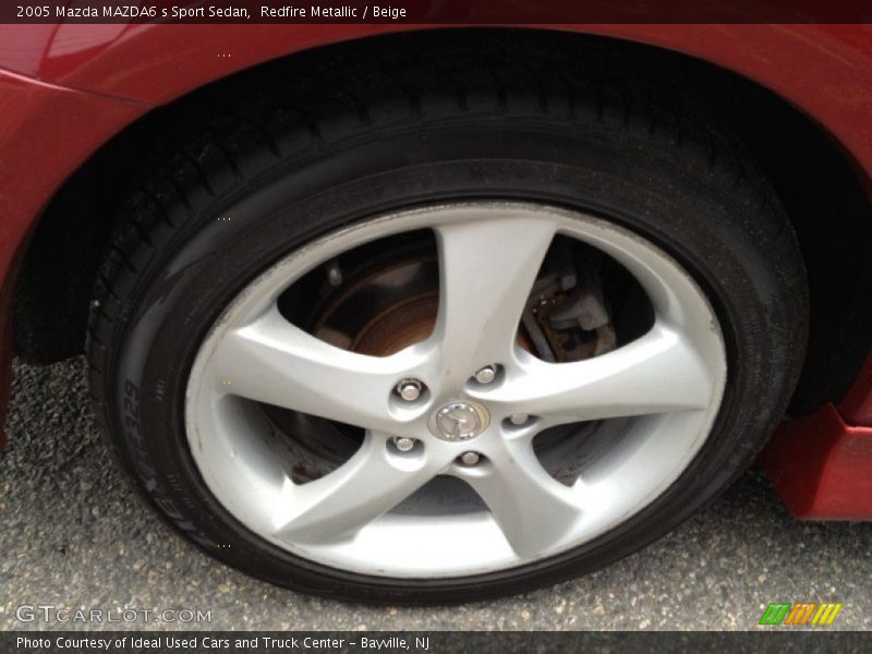 Redfire Metallic / Beige 2005 Mazda MAZDA6 s Sport Sedan