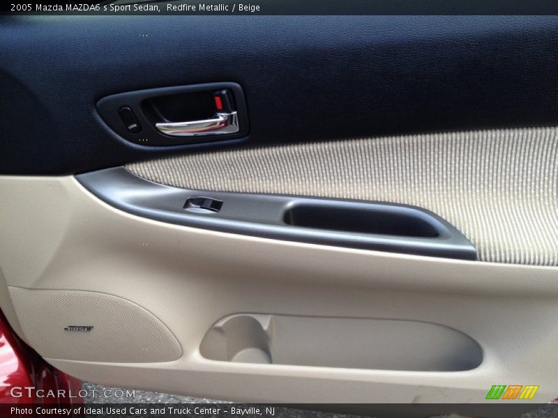 Redfire Metallic / Beige 2005 Mazda MAZDA6 s Sport Sedan