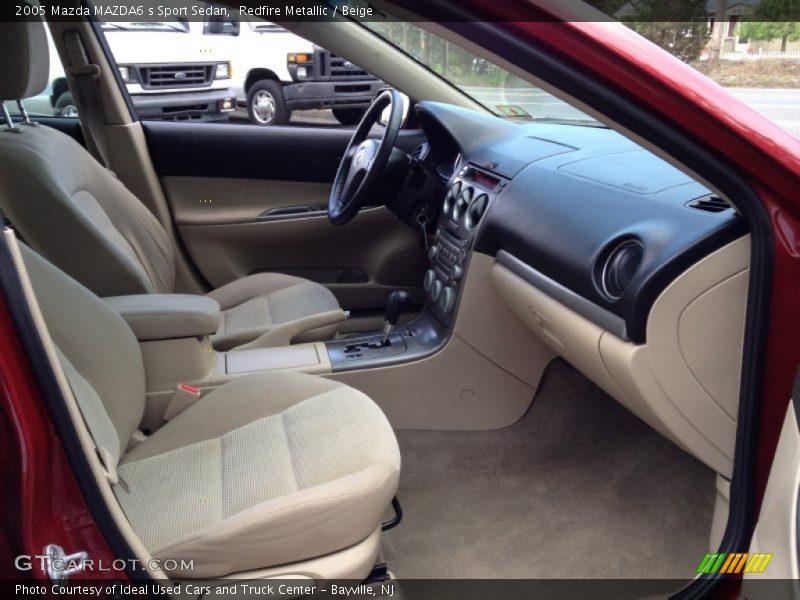 Redfire Metallic / Beige 2005 Mazda MAZDA6 s Sport Sedan