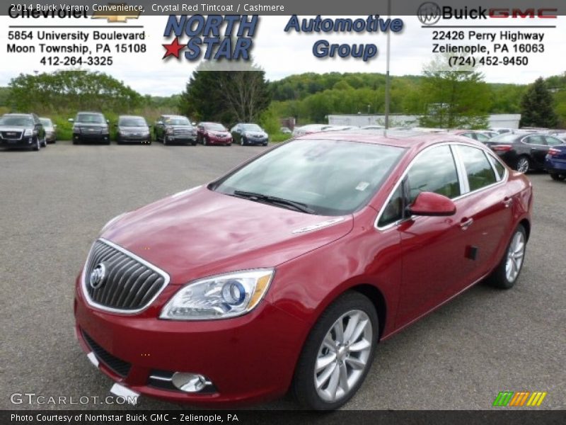 Crystal Red Tintcoat / Cashmere 2014 Buick Verano Convenience