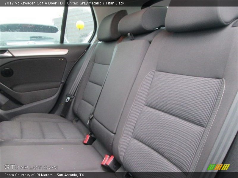 United Gray Metallic / Titan Black 2012 Volkswagen Golf 4 Door TDI