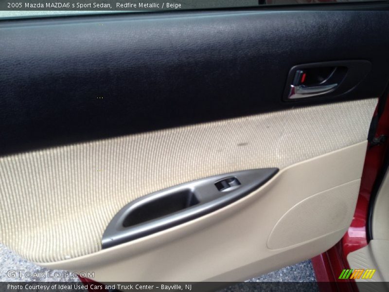 Redfire Metallic / Beige 2005 Mazda MAZDA6 s Sport Sedan