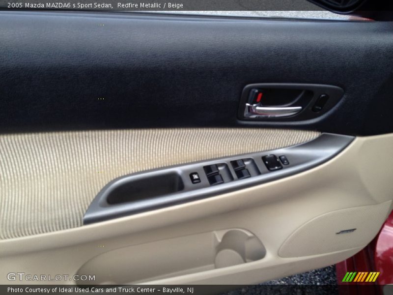 Redfire Metallic / Beige 2005 Mazda MAZDA6 s Sport Sedan