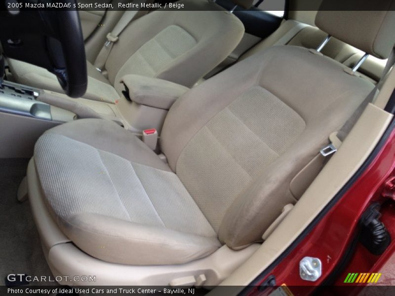Redfire Metallic / Beige 2005 Mazda MAZDA6 s Sport Sedan