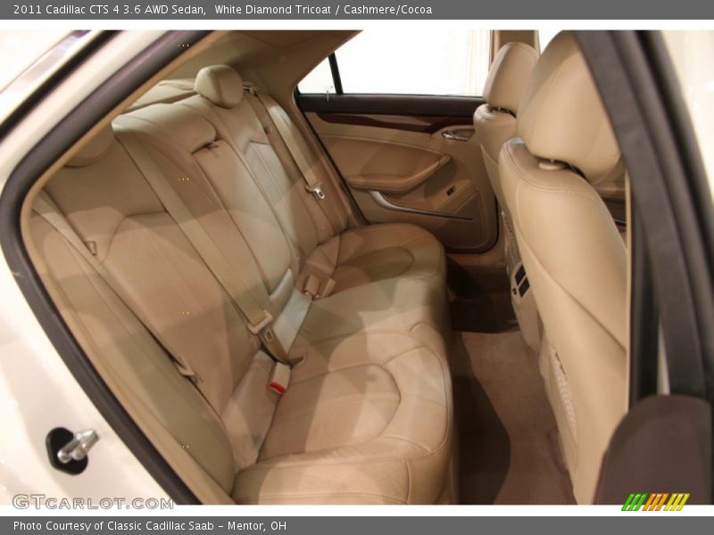 White Diamond Tricoat / Cashmere/Cocoa 2011 Cadillac CTS 4 3.6 AWD Sedan