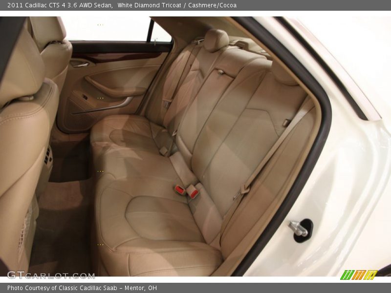 White Diamond Tricoat / Cashmere/Cocoa 2011 Cadillac CTS 4 3.6 AWD Sedan